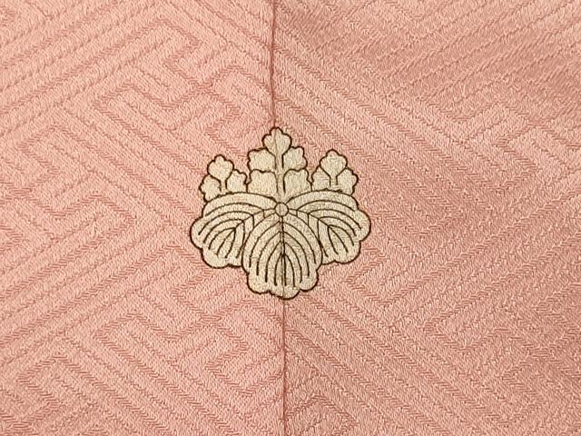 平和屋着物■訪問着 色紙籬花文 金彩 正絹 逸品 CABD6748oy