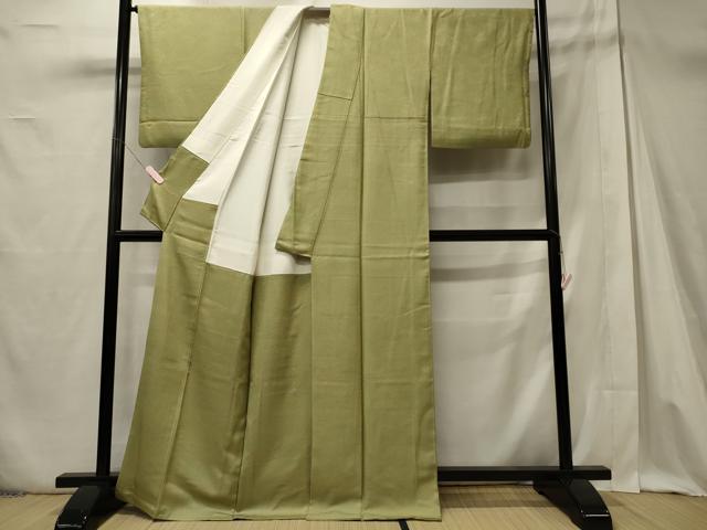 平和屋着物■上質な小紋 霞文 正絹 逸品 CABD6763oy