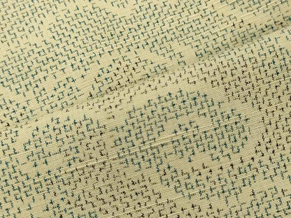 平和屋着物■上質な紬　雲取り文　正絹　逸品　CABD6777oy