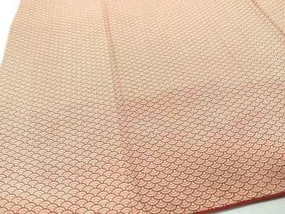 平和屋着物■江戸小紋 青海波 正絹 逸品 CABD6806xe