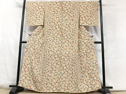 平和屋着物■上質な小紋 辻が花 正絹 逸品 CABD6835xe