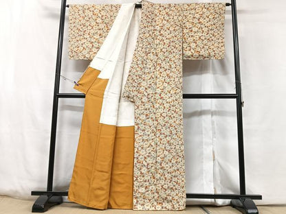 平和屋着物■上質な小紋 辻が花 正絹 逸品 CABD6835xe