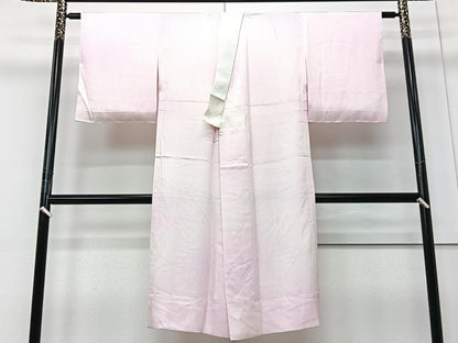 平和屋着物■長襦袢　無双仕立て　青海波地紋　正絹　逸品　CABD6923xe
