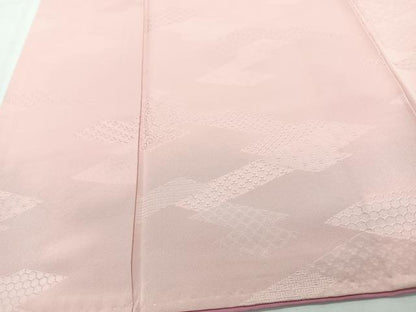 平和屋着物■上質な色無地 虹色 正絹 逸品 CABD6927xe