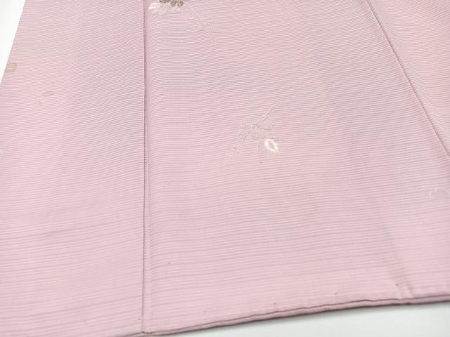 平和屋着物■上質な小紋 舞花文 金糸 正絹 逸品 CABD6941xe