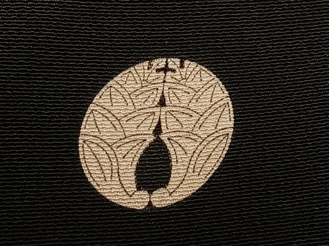 平和屋着物■豪華黒留袖　駒刺繍　御所車文　金彩　正絹　逸品　CABD6964xe