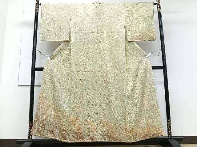 平和屋着物■訪問着 総絞り 霞文 正絹 逸品 CABD6966xe
