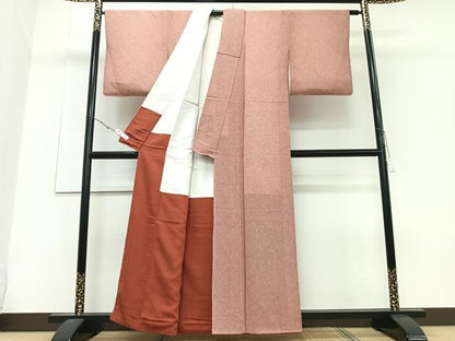 平和屋着物■江戸小紋 鮫小紋柄 正絹 逸品 CABD6967xe