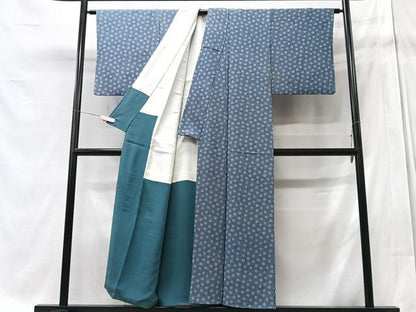 平和屋着物■上質な小紋 花尽くし 正絹 逸品 CABD7099xe
