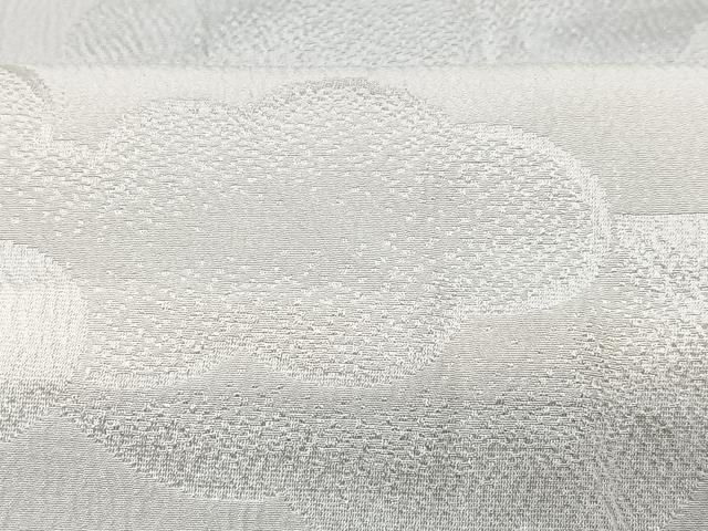 平和屋着物■長襦袢　無双仕立て　雲取り地紋　正絹　逸品　CABD7105xe