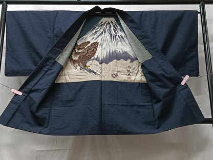 平和屋着物■男性　紬　アンサンブル　正絹　逸品　CABD7106xe