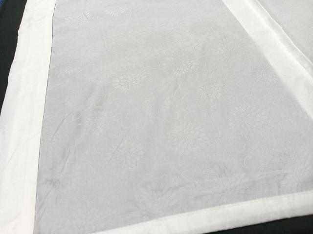 平和屋着物■長襦袢　無双仕立て　舞菊地紋　洗える着物　CABD7116xe