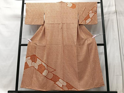 平和屋着物■訪問着 総絞り 青海波 正絹 逸品 CABD7121xe