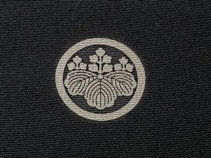平和屋着物■豪華黒留袖 作家物 駒刺繍 流水地紙花鳥文 正絹 逸品 CABD7151xe