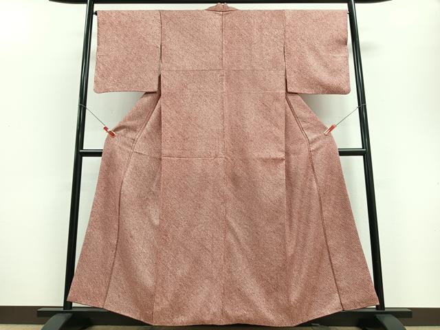平和屋着物■大変加工の良い総絞り小紋 正絹 逸品 CABD7169xe