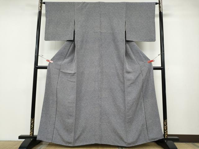 平和屋着物●江戸小紋　小花柄　正絹　逸品　CABD7218ut