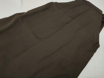 平和屋着物●男性　馬乗り袴　縞　正絹　逸品　CABD7233ut