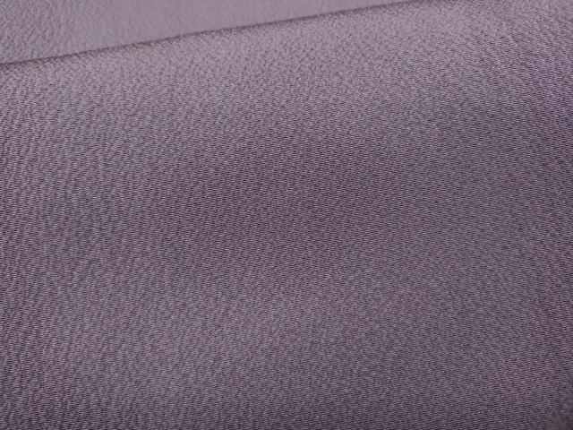 平和屋着物●上質な色無地　霞地紋　浅紫色　正絹　逸品　未使用　CABD7250ut