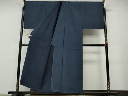 平和屋着物●男性　本場大島紬　吉祥文　キングサイズ　正絹　逸品　未使用　CABD7253ut