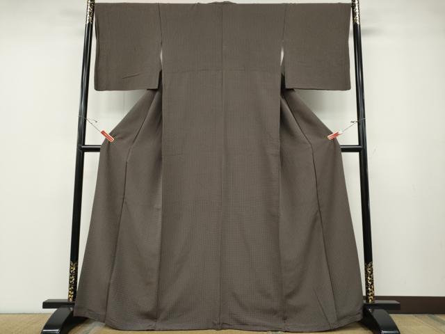 平和屋着物●江戸小紋　角通し　正絹　逸品　CABD7262ut