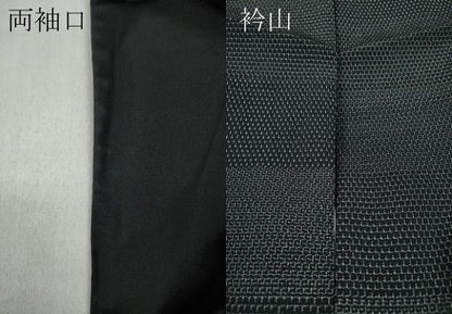 平和屋着物●塩沢亀甲絣　110亀甲　横段文　証紙付き　正絹　逸品　CABD7264ut