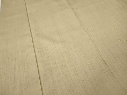平和屋着物●結城紬　浅黄色　正絹　逸品　CABD7266ut