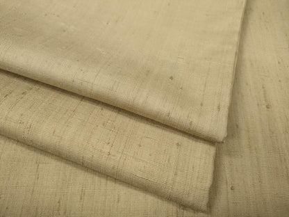 平和屋着物●結城紬　浅黄色　正絹　逸品　CABD7266ut