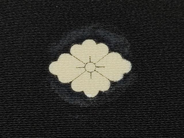 平和屋着物●豪華黒留袖　友禅　作家物　光悦寺　正絹　逸品　CABD7282ut