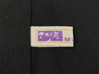 平和屋着物●豪華黒留袖　駒刺繍　几帳貝桶花文　金銀彩　さが美扱い　正絹　逸品　未使用　CABD7283ut