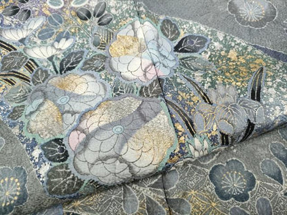 平和屋着物●訪問着　辻が花　金銀彩　正絹　逸品　CABD7296ut