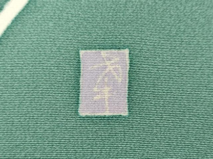 平和屋着物●本加賀友禅作家　白坂幸蔵　訪問着　草花文　正絹　逸品　CABD7307ut