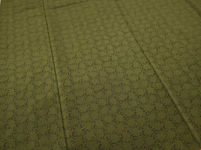 平和屋着物●重要無形文化財　人間国宝　中村勇二郎　江戸小紋　古代菊　正絹　逸品　CABD7325ut