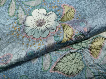 平和屋着物●訪問着　辻が花　絞り　暈し染め　金彩　正絹　逸品　CABD7328ut