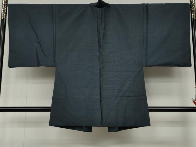 平和屋着物●男性　本場大島紬　アンサンブル　80亀甲　総詰め　正絹　逸品　CABD7379ut