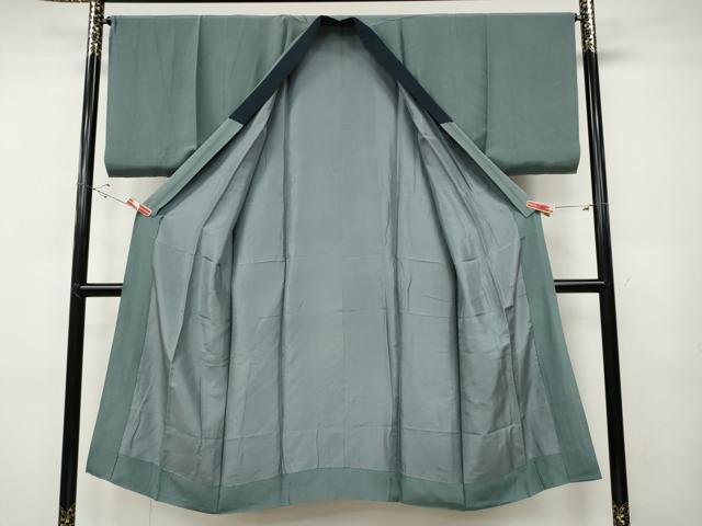 平和屋着物●男性　本場大島紬　アンサンブル　長襦袢セット　80亀甲　総詰め　正絹　逸品　CABD7380ut
