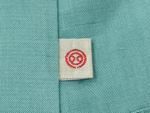 平和屋着物●上質な紬　横段霞文　西武百貨店扱い　正絹　逸品　CABD7386ut