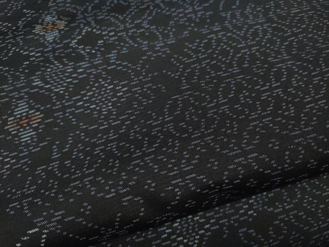 平和屋着物●本場大島紬　七宝花文　正絹　逸品　CABD7392ut