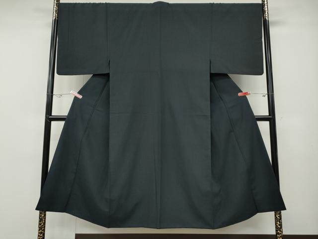 平和屋着物●男性　お召　80亀甲　正絹　逸品　CABD7394ut