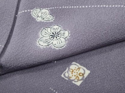平和屋着物●上質な小紋　辻が花　蛍暈し　正絹　逸品　未使用　CABD7420ut