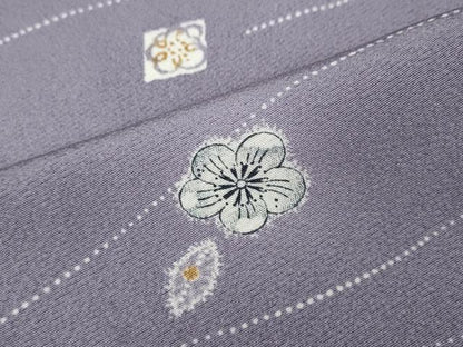 平和屋着物●上質な小紋　辻が花　蛍暈し　正絹　逸品　未使用　CABD7420ut