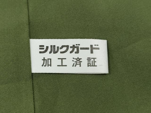 平和屋着物●訪問着　本場大島紬　辻が花　絞り　正絹　逸品　CABD7435ut