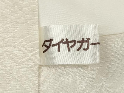 平和屋着物●訪問着　刺繍　舞花文　暈し染め　金彩　正絹　逸品　CABD7443ut