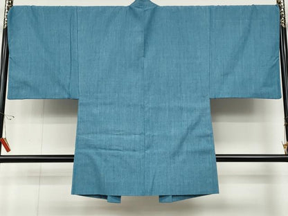 平和屋着物●男性　紬　アンサンブル　霞文　正絹　逸品　CABD7448ut