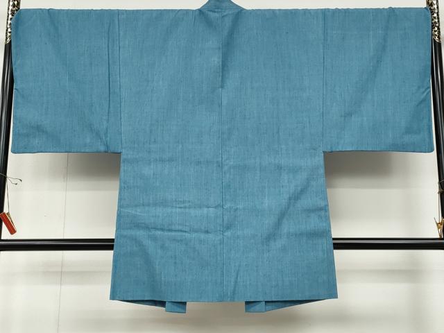 平和屋着物●男性　紬　アンサンブル　霞文　正絹　逸品　CABD7448ut