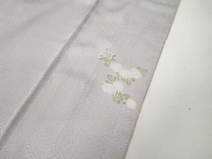 平和屋着物●訪問着　流水草花文　暈し染め　金彩　高島屋扱い　正絹　逸品　CABD7452ut