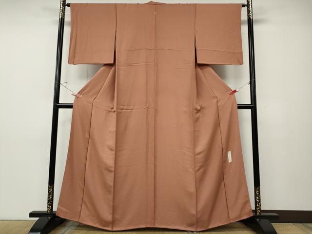 平和屋着物●上質な小紋　作家物　唐草文　正絹　逸品　CABD7494ut