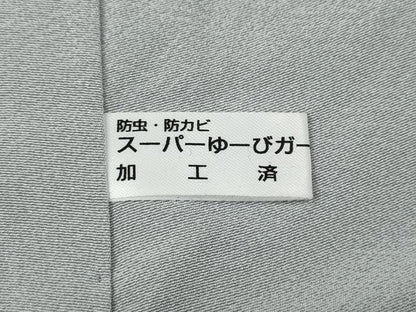 平和屋着物●本加賀友禅作家　藤村建雄　訪問着　枝花文　正絹　逸品　CABD7496ut