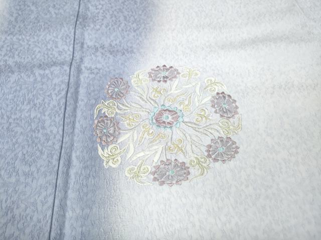 平和屋着物●色留訪問着　刺繍　正倉院花文　暈し染め　やまと誂製　ロング丈　正絹　逸品　CABD7515ut