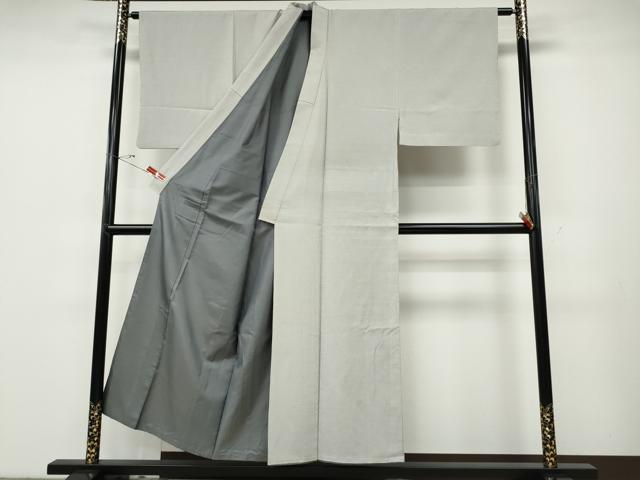 平和屋着物●男性　本塩沢　絣文様　正絹　逸品　CABD7543ut