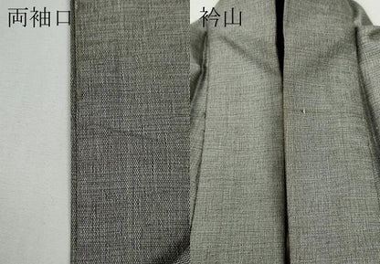平和屋着物●男性　紬　霞文　正絹　逸品　CABD7544ut